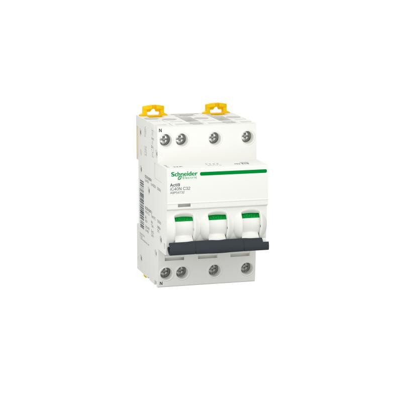 Interruttore magnetotermico iC40N 3P+N C 32A 6000A - TANZILLI MARIO