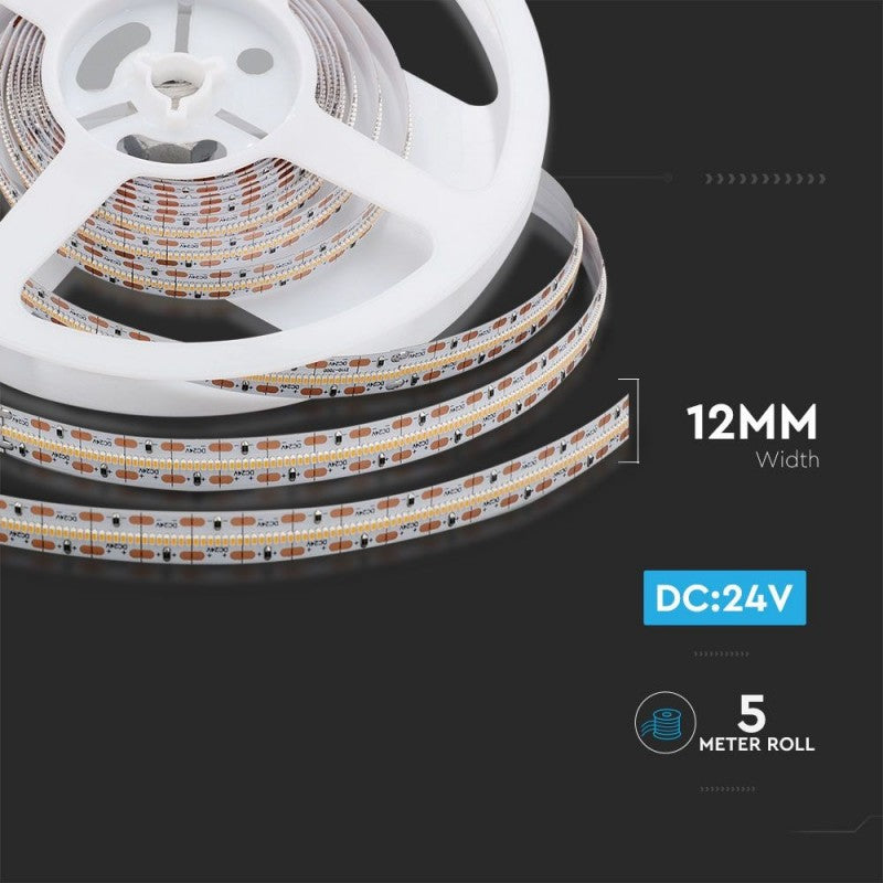 V-TAC Striscia LED 3-in-1 CCT CRI90 24V - Rotolo 10m - TANZILLI MARIO