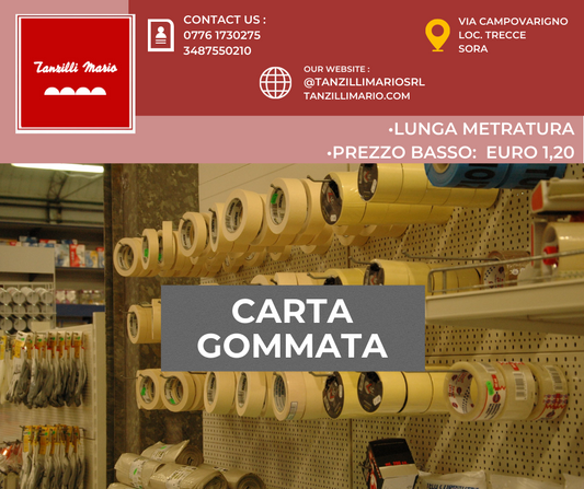 Paper Tape ™  • NASTRO CARTA SEMICRESPATA ™